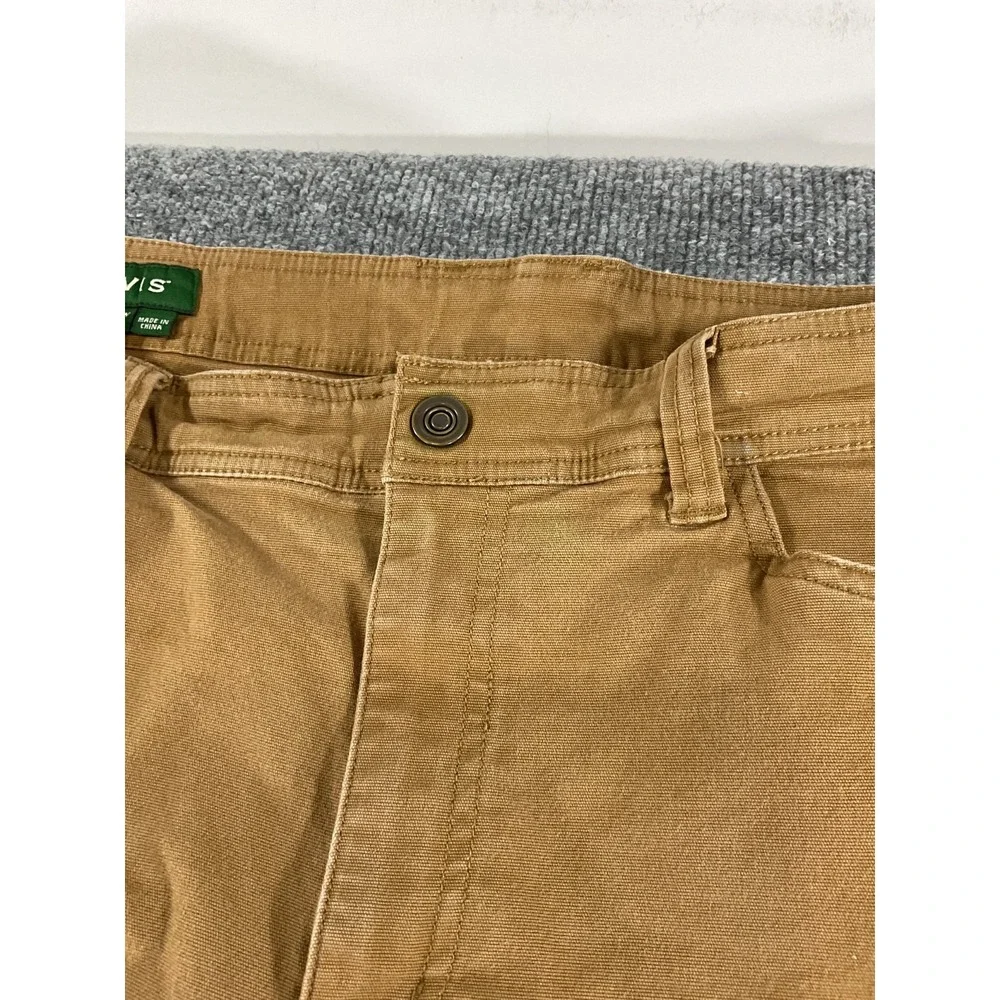 Orvis Men's 40x32 Brown 5 Pocket Pants Stretch Casual Outdoor Straight Fit